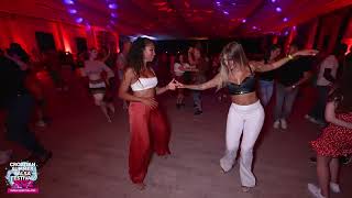 Bersy Cortez & Alina Vakhner - social dancing @ Croatian Summer Salsa Festival 2022