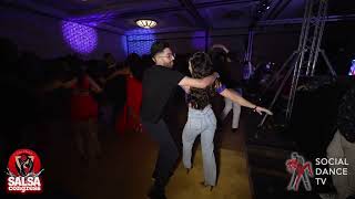 Kevin Lopez & Jessica Szota - Salsa social dancing | Orlando Salsa Congress 2024