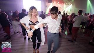 Antonio Berardi & Jasmina Berardi - social dancing @ Croatian Summer Salsa Festival 2019