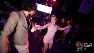 Eloy J Rojas & Sonia Cavallaro - social dancing @ Amsterdam International Salsa Festival 2019