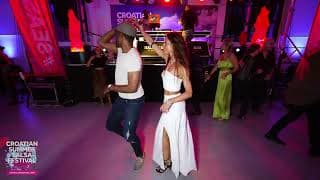 Val Levenez & Val Levenez - social dancing @ Croatian Summer Salsa Festival 2021