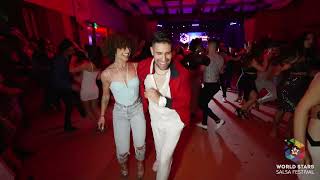Veronica Lopez & Veronica Lopez - social dancing @ World Stars Salsa Festival 2022