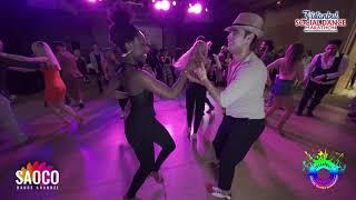 Halil Doğan and Sasha Phillips Salsa Dancing at Istanbul Social Dance Marathon 2020