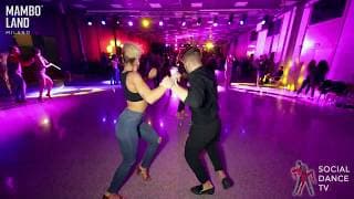 Antonio Berardi & Jasmina Berardi - social dancing @ Mamboland Milano 2019