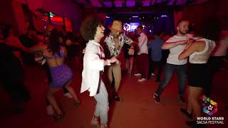 Veronica Lopez & Veronica Lopez - social dancing @ World Stars Salsa Festival 2022