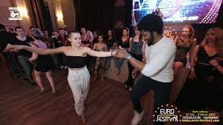 Terry SalsAlianza & Isabel Freiberger - social dancing @ Euro Salsa & Sensual Festival