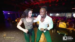 Shon Mambo & Princess Serrano ~ social dancing @ Cologne Salsa Congress
