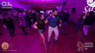 Karel Flores & Karel Flores - social dancing @ El Sol Warsaw Salsa Festival 2018