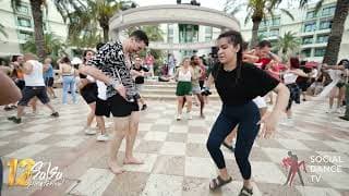 Dio Panagiotatos & Marilena Kalomiri - social dancing @ Salsa Spring Festival 2023