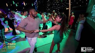 Terry SalsAlianza & Alicia Avakian - social dancing @ Paris International Salsa Congress 2023
