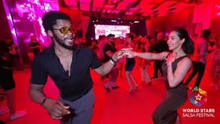 Terry SalsAlianza & Sophia Safran - Salsa Social at World Stars Salsa Festival 2024, Albena/Bulgaria