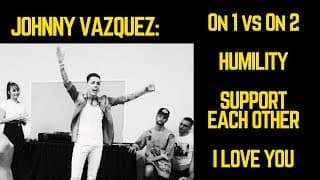 Johnny Vazquez MOST IMPORTANT Salsa video EVER! #LABKSMoments