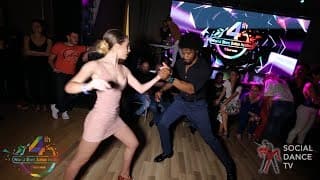 Terry SalsAlianza & Nicole Churanova - social dancing @ World Stars Salsa Festival 2018