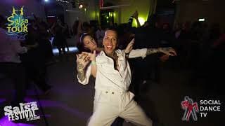 Johnny Vasquez & Aliveness - social dancing @ Salsa On Tour Festival 2023