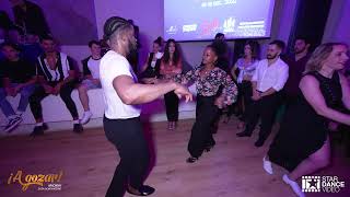 Terry SalsAlianza & Cécile Ovide ~ social dancing @ A Gozar Arachova Salsa Bachata Meeting