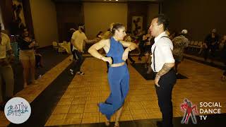 Terry SalsAlianza & Terry Salsalianza & Tatiana Bonaguro - social dancing @ Latin Beach Fest Dr 2022