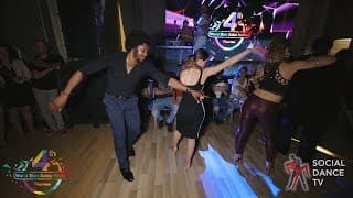 Terry SalsAlianza & Bella Zaharieva - social dancing @ World Stars Salsa Festival 2018